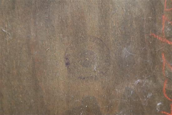 After the 1653 painting by David Teniers the Younger, (1610-1690), oil on panel, Archduke Leopold Wilhelm in his picture gallery, c18